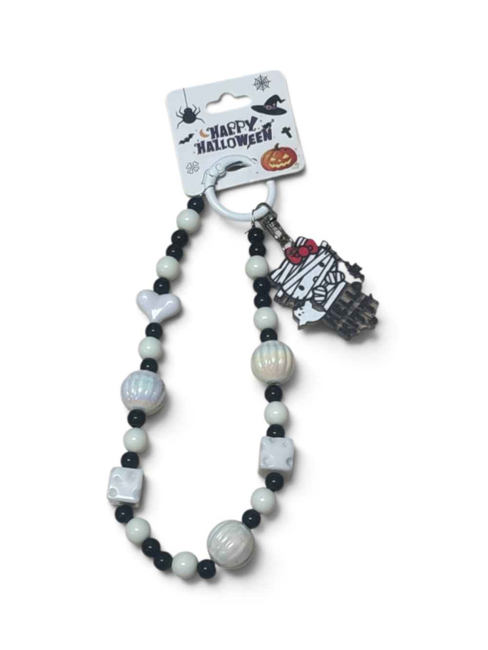 Sanrio Mummy Hello Kitty Halloween keychain bag charm